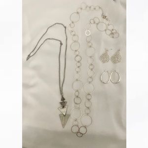 Silver Jewelry Bundle